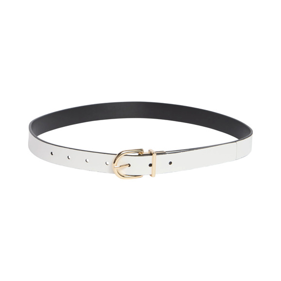 KATE SPADE New York Reversible Belt in True White/Black M - Picture 1 of 8